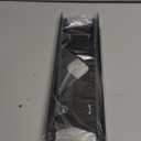 Stainless Steel Stove Gap Covers, 2 Pcs Stove Gap Filler Retractable Kitchen Gadgets for Gas Stoves, Stove Gap Guards Range Trim Kit, Easy Retractable Length13.8" to27.5", Width 0.79", Black