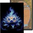 MTG Card Sleeves100 CT,Standard Size Card Sleeves Sturdy MTG Sleeves Matte Back Finish for Trading Cards