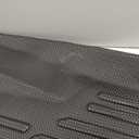Yakitoko 3D TPE Car Trunk Cargo Liner Mat for Jeep Wrangler JL 2018-2025 with Subwoofer Custom Fit All-Weather Waterproof Floor Protection, Heavy Duty & Odorless