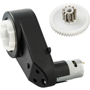 550 30000RPM Gearbox with 12V Motor for Power Wheels, RS550 12 Volt DC Motor High Speed Match Children Powered Ride On Car