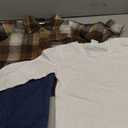 3Pcs Toddler Boy Clothes Botton Down Shirt and T-Shirt with Pants Toddler Boys Winter Clothes (Brownish Black)