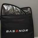 BASENOR 2025 2024 Tesla Cybertruck Sunshade Roof [Nano Ice Crystal Cooling] Glass Roof Sun Shade Block UV Cover [No Gaps] Top Window Keep Cooling Foldable Sunshades Bag for Cybertruck Accessories