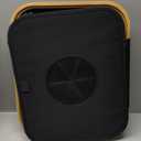 Pakusane Recycling Bin for Kitchen Indoor Home, Large 26 Gallon 100L Recycle Bin with Lid Removeable Reusable Inner Bag Bottle Can Glass Waste Plastice Stickers,Black