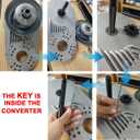 212CC Torque Converter 6.5 HP 3/4" Go Kart Mini Bike Comet Clutch 10T 40/41 and 12T 35 Chain Predator Driver Pulley Replacement Set - 30 Series