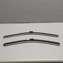 XQSMWF Front Windshield Wiper Blade Set w/Heated 2228201145 Compatible with Mercedes S450 S550 S550e S560 2015-2020# A2228201145 222-820-11-45