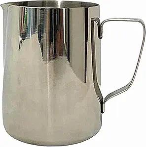 Milk Frothing Pitcher 350ml/600ml/900ml(12oz/20oz/32oz) Steaming Pitchers Stainless Steel Milk/Coffee/Cappuccino/Latte Art Steam Milk Jug Cup