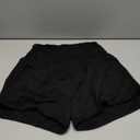 fitglam Women's Maternity Shorts Over Belly Pregnancy Lounge Workout Running Pajama Sleep Shorts with Pockets (Medium, A01 Black)