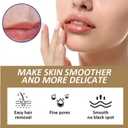 Facial Hair Removal Cream，Coconut Womens Facial Hair Removal Cream for Women for Upper Lip and Chin Hair，Natural Hair Removals Creams for Sensitive Skin Mild and Non Irritating 3.52 Fl.Oz