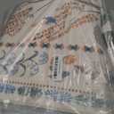 LIVEBOX Living Room Rug 5x7 Rug, Machine Washable Area Rugs for Bedroom, Non-Slip Low Pile Carpet Floral Rugs for Living Room, Dining Room, Farmhouse, Nursery Room, Playroom, Beige