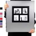 RECUTMS 4x6 Photo Albums (Holds 600 Photos) — Wedding Photo Albums; Accommodate Both Horizontal and Vertical Photos, Ideal for Family and Children's Photos