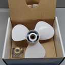 Propeller for Yamaha Outboard 25 30 40 48 50 55 60 HP F30 F40 F50 F60 Boat Motor Engine Parts Aluminum Prop 12 1/4X9-G RH 13 Spline Tooth 3.5 Gearcase with Hub Kit 663-45956-01-00