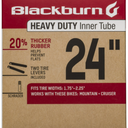 (2 pack) Blackburn Heavy Duty Bicycle Inner Tube, Schrader Valve, 24" x 1.75-2.25"