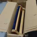 Dog Ramp for Beds, Cars, Couches, Dog Steps Anti-Slip Surface, Dogs Ramps for Old Small Pet,High Traction with Platform, 7 Adjustable Heights 16" to 27" Up, Portable Stairs Design for Dogs, 45.3" Long