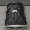 Over The Door Hanging Organizer 5-Shelves and 10 Side Pockets, Over The Door Storage for Bathroom and Bedroom, Back of Door Organizers for Baby Accessories and Kid's Toys (13"x5"x44", Black)