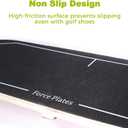 Golf Pressure Balance Board, Weight Shift Swing Trainer for Indoor & Outdoor Practice, Golf Training Aid to Improve Swing Tempo, Power, and Consistency