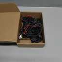 Dirt Bike Light Bar Universal for Most 7/8" Handlebar Motorcycle, Fits for CRF110 KLX110 TTR110 YZF450 RM85, 7-Inch 60W 6000-6500K Clear Headlight, Plug and Play (White)