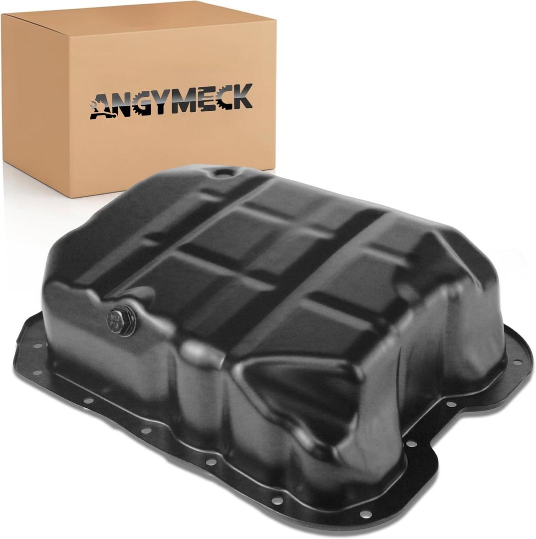 Engine Oil Pan Sump Compatible with Kia Optima Sorento Forte Koup Hyundai Tucson Sonata Santa Fe 2006-2020, Replace 264-359, 215102G500