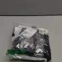 B2prity Women's One Piece Swimsuits Tummy Control Front Cross Bathing Suits Tie Back Slimming V Neck Swimwear White and Black