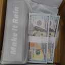 Money Gun Automatic Cash Toy Gun Make It Rain Money Shooter Gun for Parties,Club Events Christmas, Halloween, Birthday Parties, Weddings Fun Prop Money Gun for New Year Gift