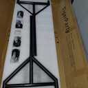 Laundry Drying Rack Clothes Drying Rack, Bedroom Coat Rack with Shoe Rack, Adjustable Retractable Laundry Rack Stand with Hidden Wheels/Black Double Layer