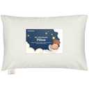 Toddler Pillow with Pillowcase - 13x18 My Little Dreamy Kids Travel Bed Pillows for Sleeping, Organic Cotton Small Pillowcase, Soft & Breathable, Machine Washable, Toddlers 2-5 years old (Pearl Gray)