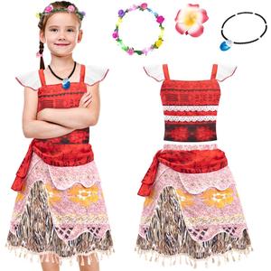 Meland Princess Dress Up for Girls, Dress Up Clothes with Light Up Flower Crown, Halloween Costumes for Girls Toddlers 3-8 (S)