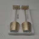 2 Pack Rechargeable Cordless Table Lamps, 5200mAh Battery Touch Table Light, Aluminum Shell Stepless Dimmable Portable LED Desk Lamp for Dinner/Restaurant/Outdoor Gold