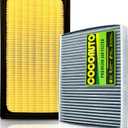 Engine & Cabin Air Filter Kit for Lexus RX350h Hybrid (2023-2025), NX350h (2022-25), ES300h (2019-25), NX450h+ RX450h+ PHEV (2024-25), Replaces OE 17801F0020, 1780177050, 8713958010