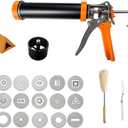 Clay Extruder Gun Handheld with 15 Shape Plates Versatile Ceramic Tool for Polymer Clay, Ceramic, Sculpey, FimoCraft Supplies for Sculpting, Modeling, Pottery,DIY Arts & Crafts