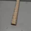 KESTAR Christmas Wrapping Paper Roll, Brown Kraft Christmas Wrapping Paper with White Pine Branch Design, Retro Classic Gift Wrapping Paper for Xmas New Year Winter Holiday, 17 Inch x 49 Feet