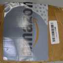 GBGS 4 Pack 1-5/8" Chain Link Fence Post Floor Flanges,Heavy Duty Round Post Base,3-1/2" Height