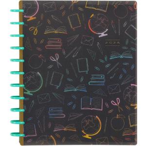 Happy Planner Disc-Bound 12-Month July 2025June 2026 Planner with 3 Extra Months, Big Size, Teacher Layout, Classroom Plans