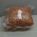 Bigacogo Chunky Knit Throw Blanket for Couch, 51x63 inches, 100% Hand Knitted with Thick Jumbo Chenille Yarn, Cozy Soft Large Rope Knot Cable Crochet Blankets for Sofa Bed Living Room, Caramel