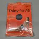 Thinx for All Period Underwear, Everyday Comfort Hi-Waist, Holds Up to Regular 12 Tampons, Period Panties, Leakproof, Reusable & Controls Odor, Black, 2 Pack, Small