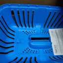 MidWest Homes for Pets Spree Travel Carrier  Hard-Sided Dog & Cat Carrier, Small Pet Travel Crate with Handle, Ventilated Design, Easy Assembly, 22-Inch, Blue (21.9"L x 13.6"W x 14.1"H)