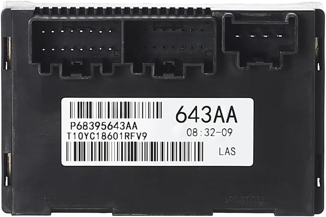68395643aa Transfer Case Control Module Compatible with 2011-2013 Jeep Grand Cherokee Dodge Durango 3.6L V6 / 5.7L V8 Replace 56029423AI, 56029423AJ, 56029423AK (2011-2013)