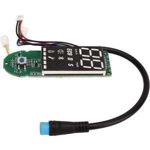 Alomejor Electric Scooter Dashboard Circuit Board ReplacementControl PCB Material Easy to Install Clear Data Display Great Replacement Part