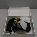 JOEupin Women's Strappy Chunky Heels Sandals 3 inch Butterfly Lace Up Ankle Wrap Heel Wedding Bridal Heeled Sandals Shoes (6, Black)