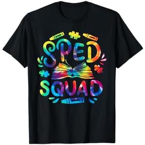 Special Education Teacher Sped Squad SPED Teacher Tie Dye T-Shirt, 3XL