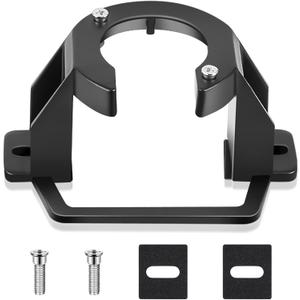 Zonon 1 Pack Ceiling Fan Mounting Bracket Ceiling Fan Mounting Kits for Cathedral Canopy Living Room, Black (Without Wire)