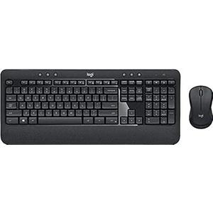 Logitech MK540 Advanced Wireless Keyboard Full Size for Windows Keyboard and Mouse, Long Battery Life, Caps Lock Indicator Light, Hot Keys