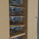 KOMUEE 30 oz 5 Pack Glass Meal Prep Containers, Glass Storage Containers with Lids - Dishwahser, Microwave, Oven and Freezer Safe (Gray)