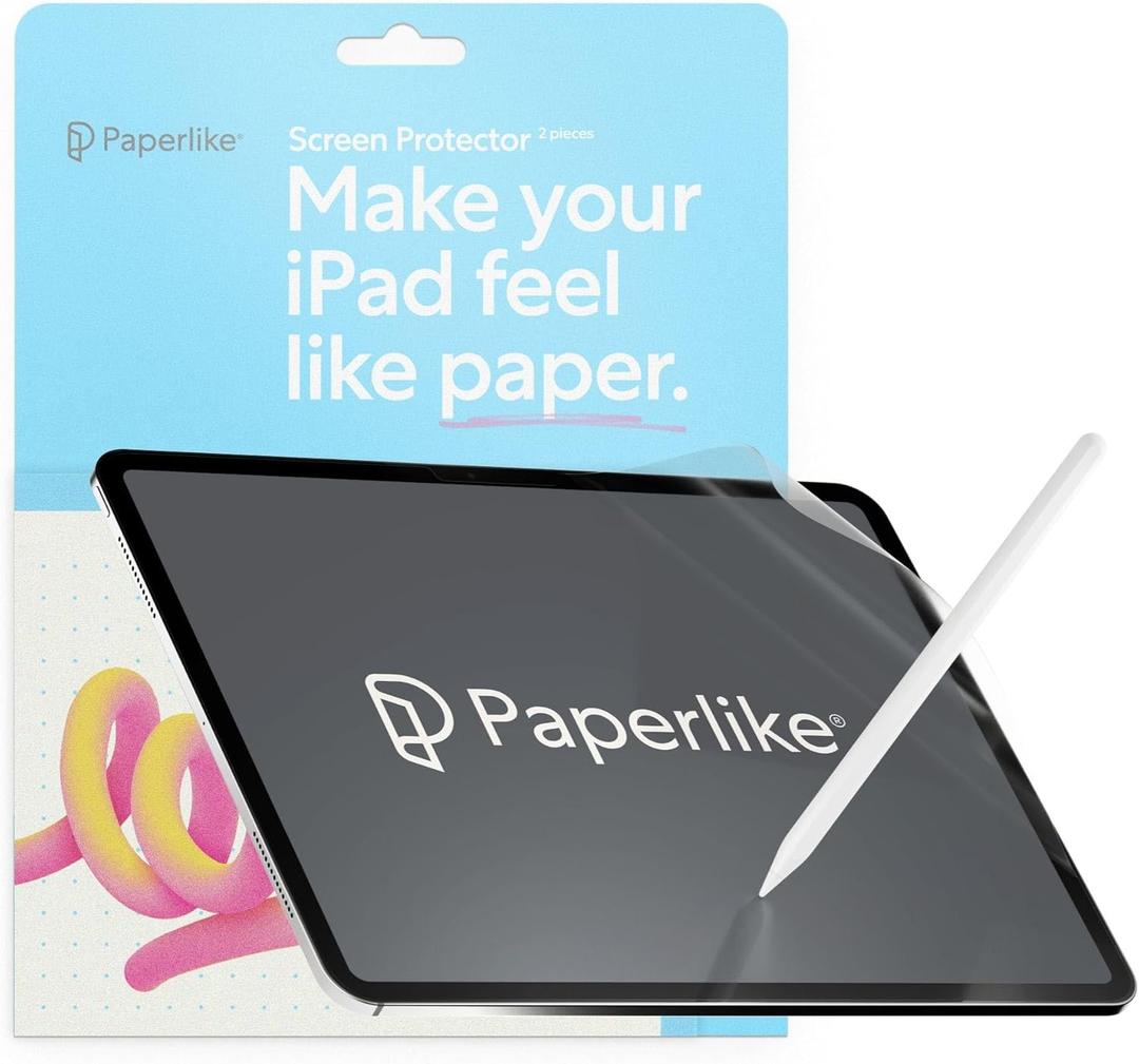 Paperlike Screen Protector (2x) for iPad 11" (2025) & iPad 10.9" 10th Generation (2022) for an authentic paper-feel