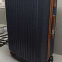 Cosbarn Luggage Sets 5 Piece Suitcases with Wheels, Suitcase Set ABS Hard Case Luggage with TSA Lock Spinner Wheels Durable Travel Luggage (Porsche Blue)