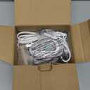 BEAUTURAL Mini Travel Steam Iron for Clothes with Dual Voltage, Temperature Control, Non-Stick Soleplate and Cord Storage, Ideal for Sewing, Quilting and Handcraft (White)