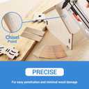 meite 23 Gauge Pin Nails, 1-Inch Micro Headless Piner Nails - Galvanized 23GA Pins Nails for Nail Gun, Ideal for Fine Woodworking and Trim Work (10,000 Counts)