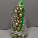 Christmas Ball Tree Shatterproof 94 Balls Xmas Mini Balls Ornaments for Indoor Tabletop Mantel Birthday Wedding Party Decor, Champagne