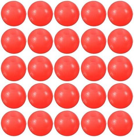 M METERXITY Glow Fishing Beads - Plastic Luminous Round Soft Bait Egg Lure Rigs Apply to Outdoor Tackle Tool
