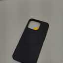 ESR for iPhone16 Pro Max Case with MagSafe, Supports Magnetic Charging, Smooth & Slim Silicone Case, Shockproof, Full Screen and Camera Protection, Soft Microfiber Lining,Black