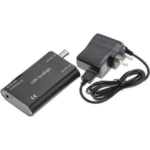 1Pc Battery of Headlamp no Bulb 1800mah Plastic Shell with Charger (Black)